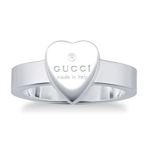 gucci rings heart|Gucci trademark heart ring.